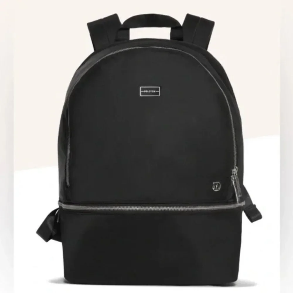 lululemon backpack waterproof Lululemon x Peloton Black City Adventurer Waterproof Backpack 20L
